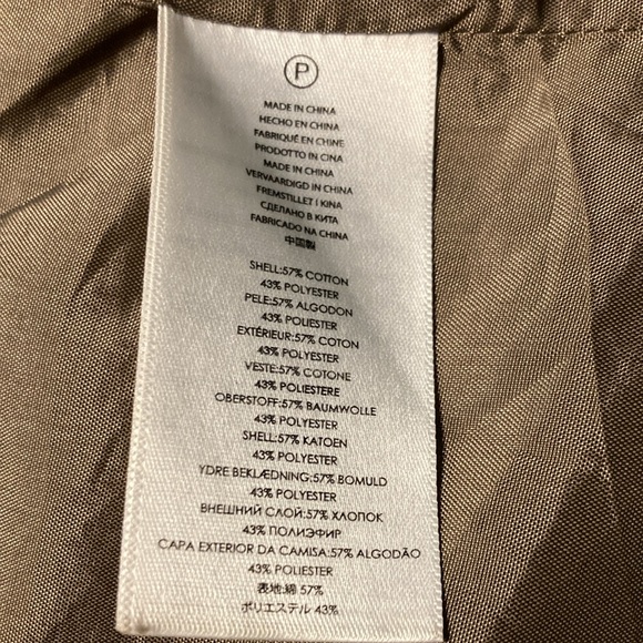 Michael Kors Taupe Brown Rain Trench Jacket Coat - Picture 11 of 12